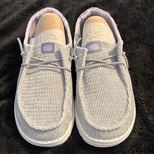 Hey Dude Women's Gray Flats